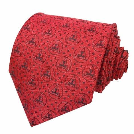 Masonic Royal Arch Red Tie – Triple Taus New Design
