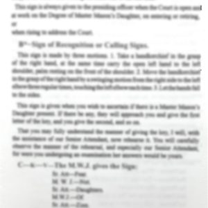 Syllabus for Macoy's Scarlet Line Ritual