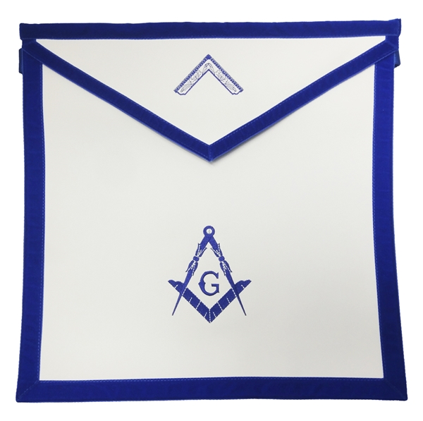 Texas Officer Or Past Master Apron - Regulation - Individual - Cord & Tassel, 1 Line, Jr Deacon